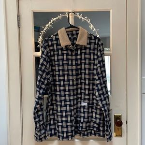 Mens Streetwear THC The hideout clothing XL limited Edition Indigo flannel Shirt